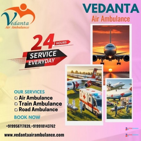 vedanta-air-ambulance-service-in-raipur-for-finest-and-affordable-price-patient-shifting-big-0