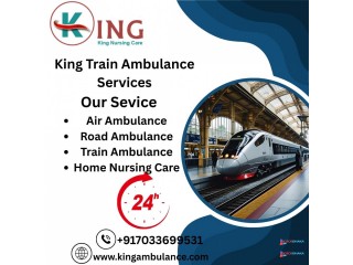 King Offers Focused Transit Support in  Dibrugarh with its Train Ambulance