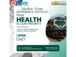 Medivic Offers Simple and Protecting Transit in Patna with its Train Ambulance