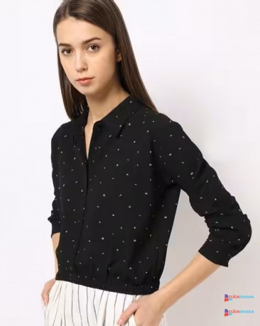 text-print-shirt-with-elasticated-hemline-big-0