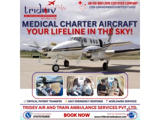 Tridev Air Ambulance Services in Patna: Making Urgent Patient Transportation Easier