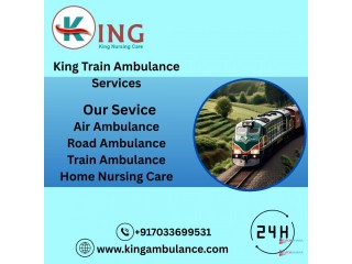King Keeps the Operation Under Control in  Pune in its Train Ambulance