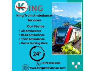 King Train Ambulance in Chennai solves your problem.