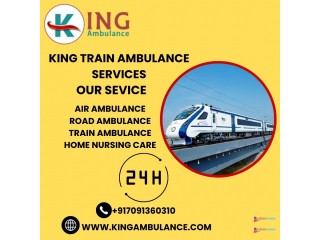 King Train Ambulance Service in Nagpur provides smooth transportation for critical conditions