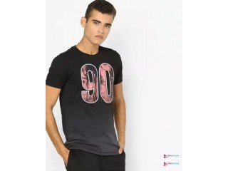 Numeric Print Slim Fit T-shirt