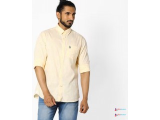 Checked Slim Fit Cotton Shirt