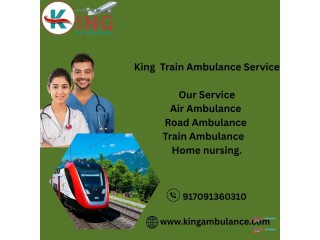 King Train Ambulance Lucknow is ready to serve you with a doctor.