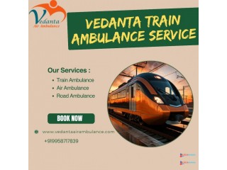 Vedanta in Durgapur has never left you confused in a train ambulance