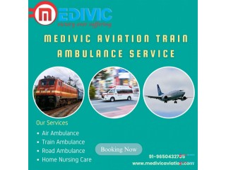 Medivic Aviation Train Ambulance in Patna Is the Premier Choice for Emergency Medical Transfers