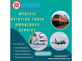 Get Hassle Free Medical Transportation by Medivic Aviation Train Ambulance in Kolkata