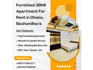 Premium 3-Bedroom Apartment in Bashundhara R/A for Long-Term Rent – Family & Foreigner Friendly