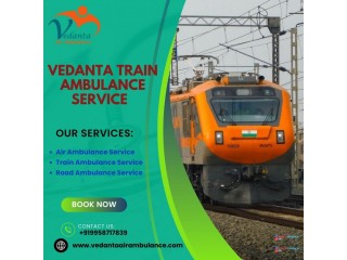 Hire Vedanta Train Ambulance for patients in Chandigarh without any hassle