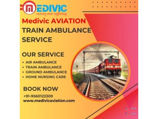 Medivic Aviation provides transportation by its train ambulance in Bhopal during uncertain times