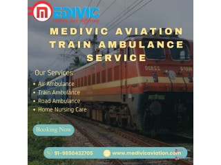 Medivic Aviation Train Ambulance in Ranchi Provides All the Necessary Medical Services