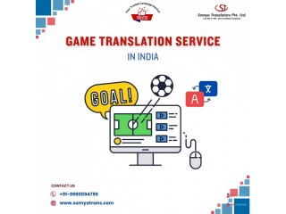 Get Top-Notch Game Translation Service in India – Contact Now!