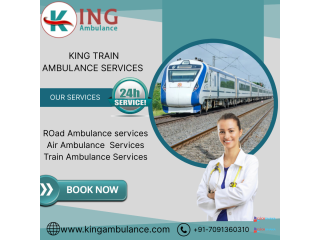 Book King Train Ambulance Service in Jabalpur for Fast Patient Transfer