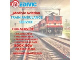 The Facility of Medivic Aviation Train Ambulance in Ranchi Will Be Very Helpful For the Patients