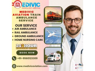 Low-Cost Medivic Aviation Train Ambulance in Patna Is Thought To Be the Best Solution for Patients