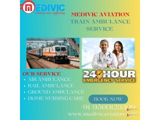 Medivic Aviation Train Ambulance Services from Ranchi help shift Critical Patients without Hassle