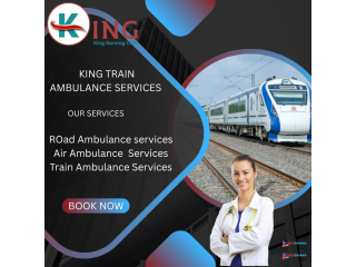 Book King Train Ambulance Service in Silchar for your patient now