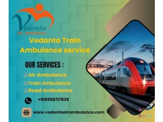 Reach your destination hassle-free with the Vedanta Train Ambulance in Bhopal