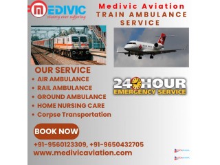 Medivic Aviation Provides ICU Train Ambulance in Mumbai at a Low Cost