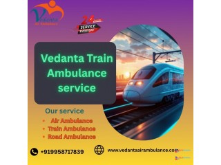 Travel without any hassle or tension with Vedanta Train Ambulance in Bhilai