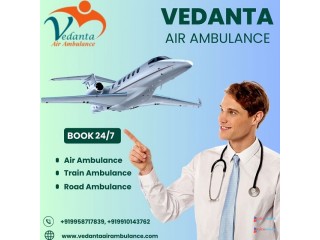 Vedanta Air Ambulance Service in Allahabad for Secure and Splendid Patient Shifting at Lowest Price