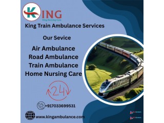 King in its Train Ambulance avoids backsliding in the middle of the journey