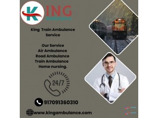 King Train Ambulance Services from Patna ensures minimum hassle and complete care