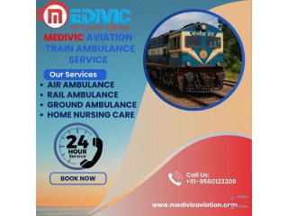 Choose Medivic Aviation Train Ambulance in Ranchi for Safe Transfer of Sick Patients