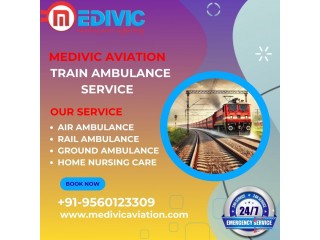 Utilize Medivic Aviation Train Ambulance in Delhi for Optimal Care during Your Journey