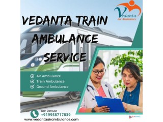 The Mumbai Vedanta Train Ambulance makes the necessary arrangements before departing