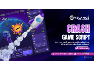 Crash Game Script: Launch Your Provably Fair Gaming At Affordable Price