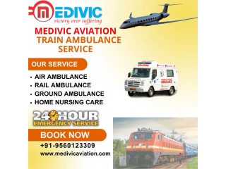 Receive Care during Medical Transportation at Medivic Aviation Train Ambulance in Ranchi