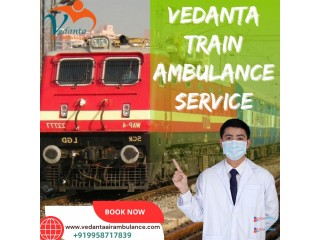 Use Vedanta Train Ambulance Services for critical patient transports in Patna