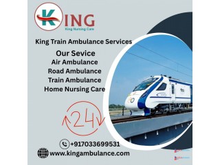 Train Ambulance Service  from  Delhi Offers Advantage of an ICU Setting Inside the Trains