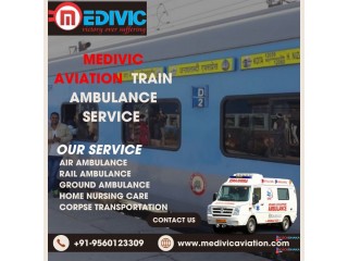 Medivic Aviation Train Ambulance in Ranchi Provides Hassle-Free Transportation to Sick Patients