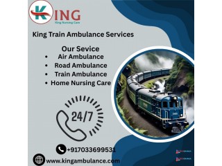 Train Ambulance service from Darbhanga offers the advantage of ICU facility inside the train.