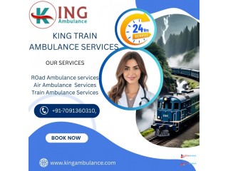 Get King Train Ambulance Service for Patients in Jabalpur Now