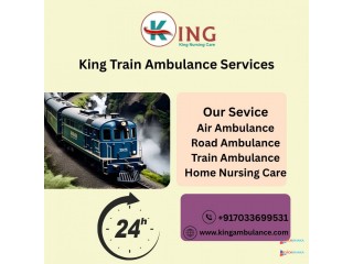 King Train Ambulances provides clear information everywhere in Chennai.