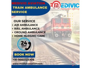 Medivic Aviation Provides Transportation in Mumbai through Its Scheduled Train Ambulance Service