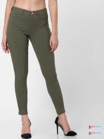 only-women-olive-green-skinny-fit-solid-chinos-big-0