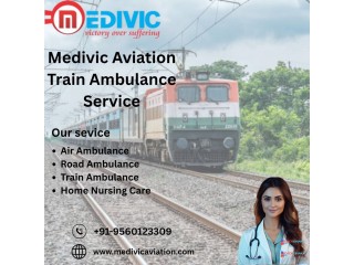 Medivic Aviation Train Ambulance in Guwahati Provides Regular Inspections during the Journey