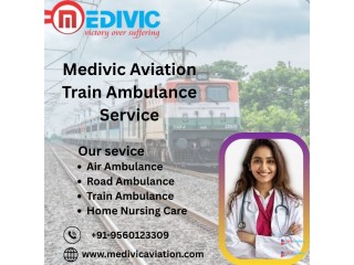 Avail Medivic Aviation Train Ambulance Service in Bangalore for a Hassle-Free Travel