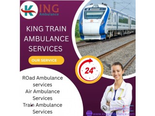 Now get King Train Ambulance service in raipur from Patient Care without any hassle