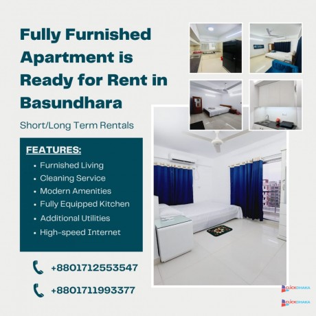 3bed-room-serviced-apartment-rent-in-bashundhara-ra-big-0