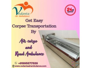 Vedanta Corpse Transportation in Hyderabad - Take our best corpse transportation 24/7