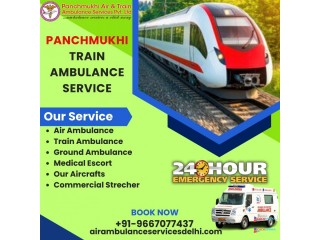 Pick Panchmukhi Train Ambulance Service in Patna with Hassle-Free Transfer Your Sick Patient