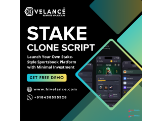 Stake Clone Script - Launch a Sportsbook platform at Low Cost